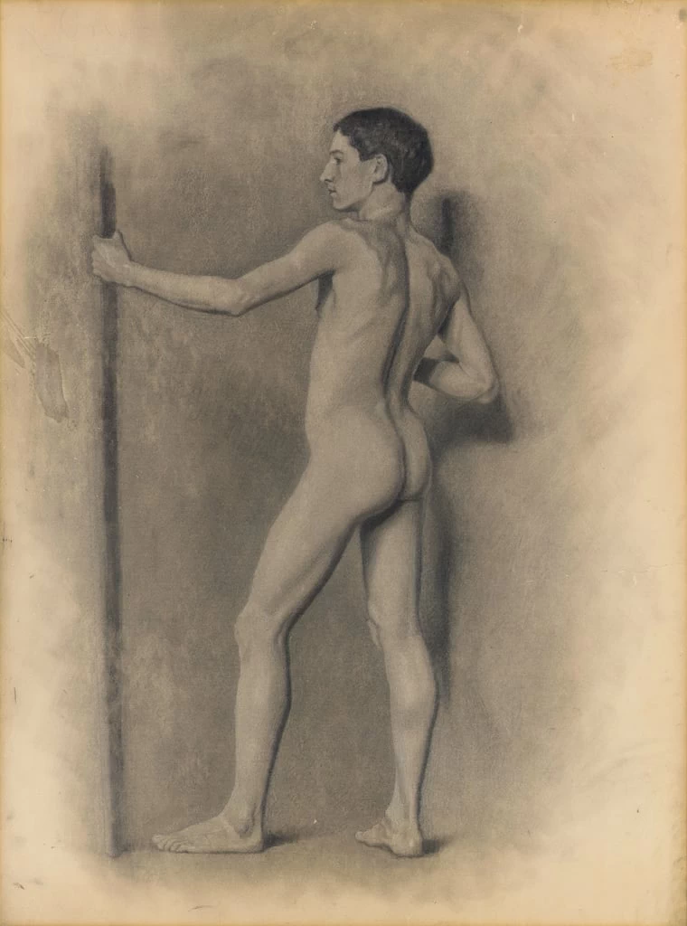 Studio della figura maschile, 1875 4